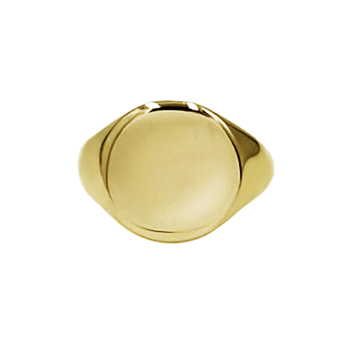 Flat Round Top Ring – LINKED JEWEL