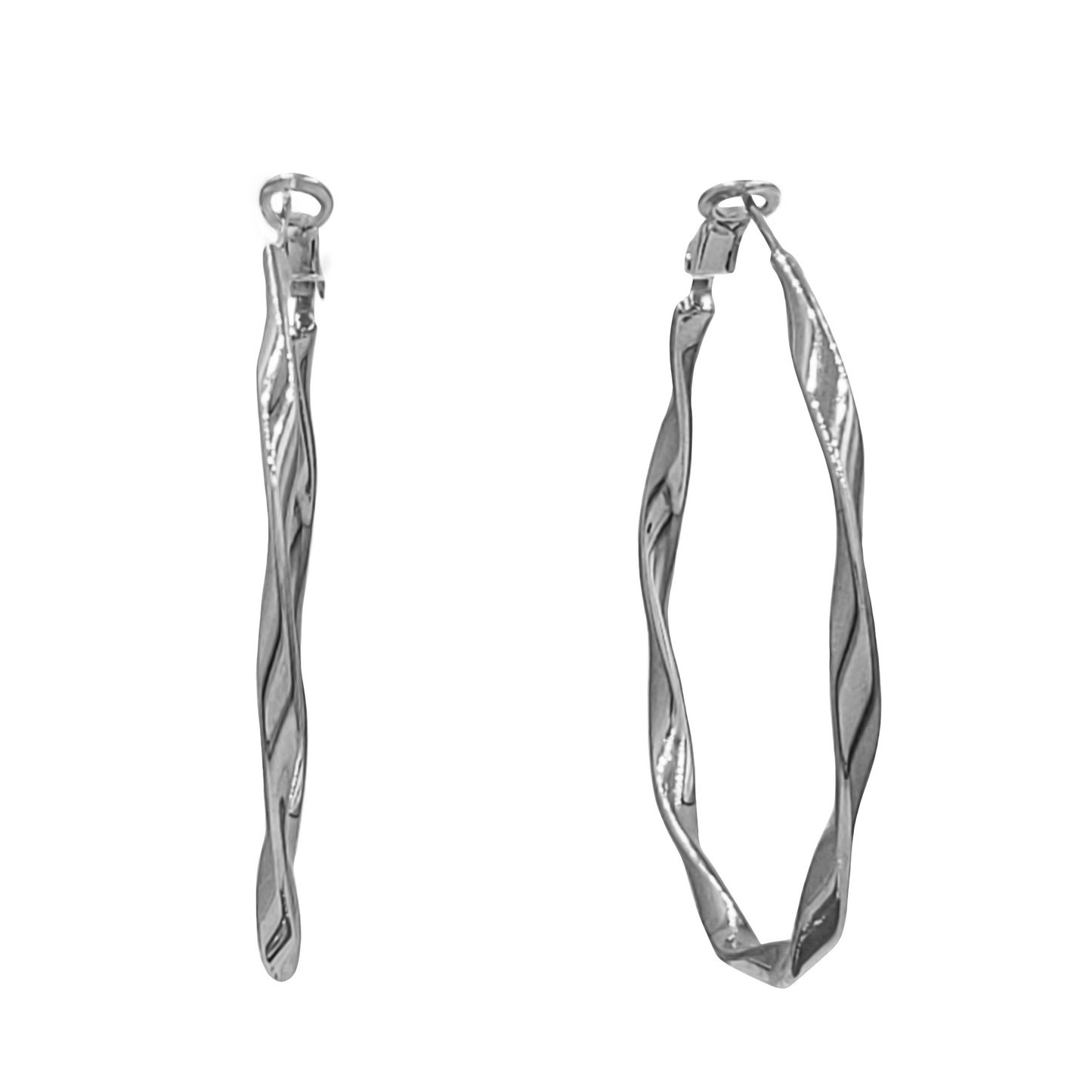 Twisted Hoop Earring